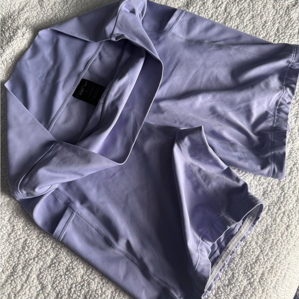 CVG Lavender Women’s Athletic Shorts L 7”